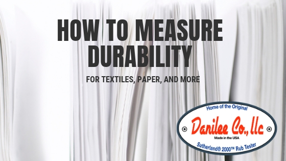 How to Measure Durability